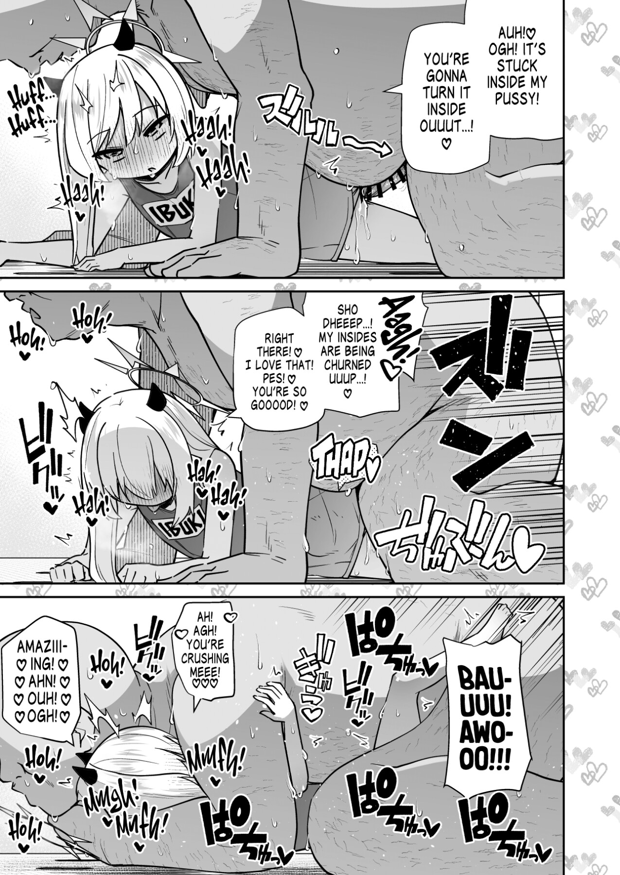 Hentai Manga Comic-Sensei! Do You Wanna Play Pretend Doggies With Ibuki?-Read-12